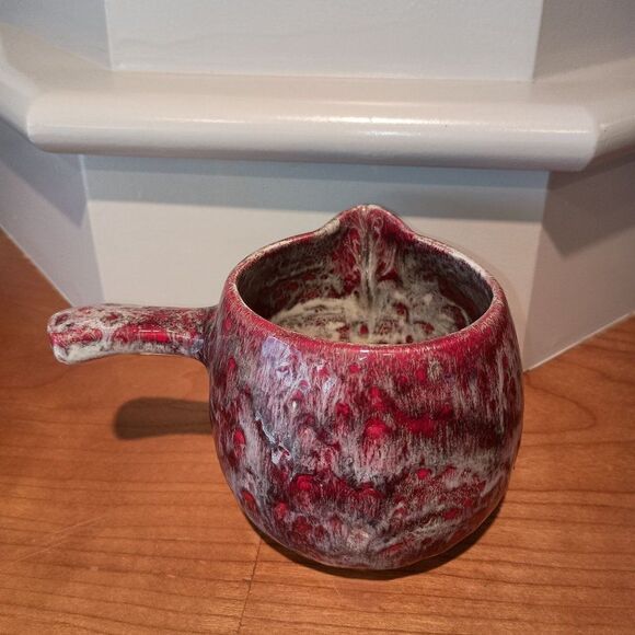 VTG California Pottery Paradise Guild Arts & Crafts Creamer Pitcher Sauce Pourer - Picture 5 of 10